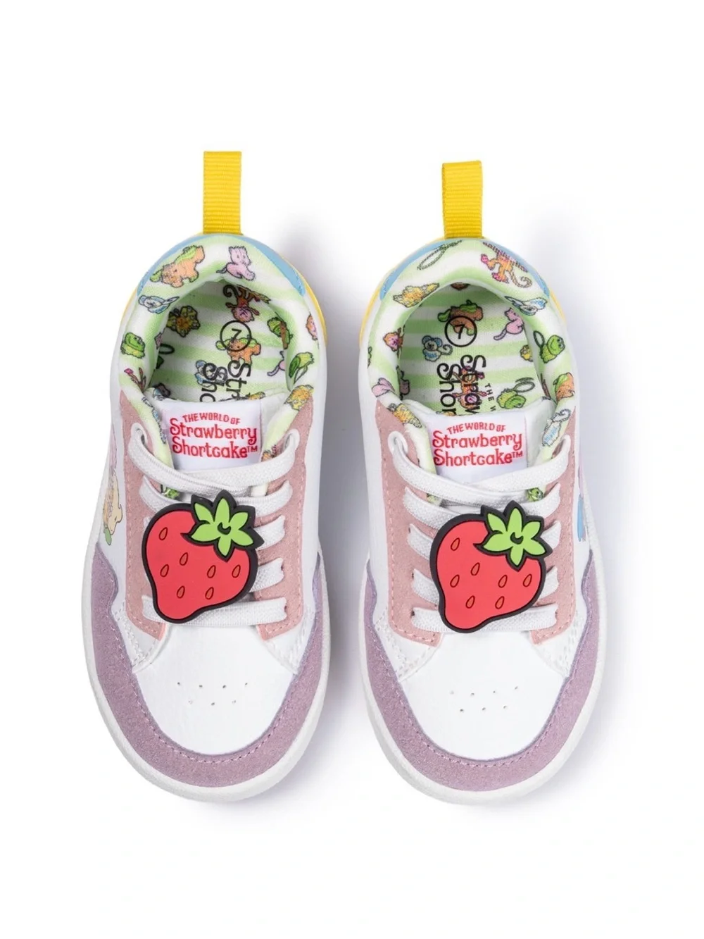 Strawberry Shortcake Girl Low Top Court Sneakers